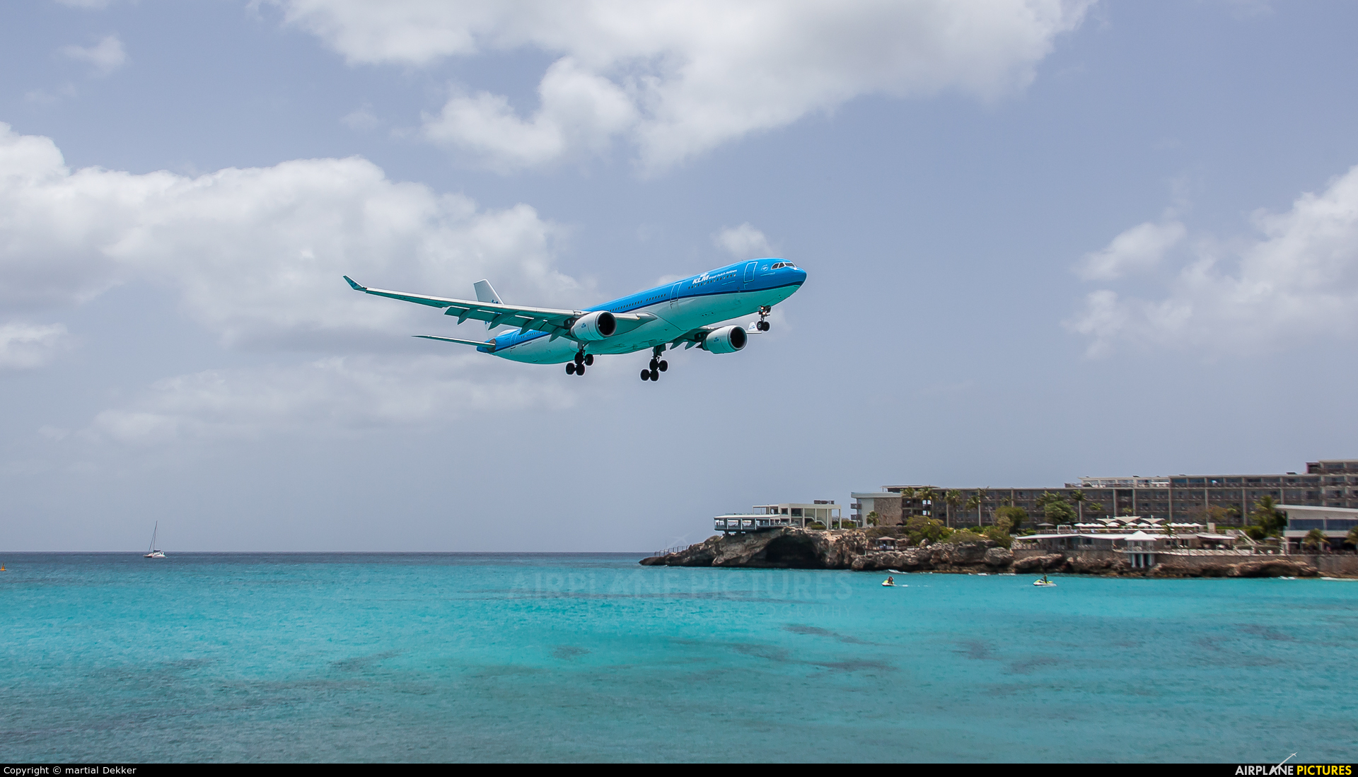 KLM PH-AKF aircraft at Sint Maarten - Princess Juliana Intl
