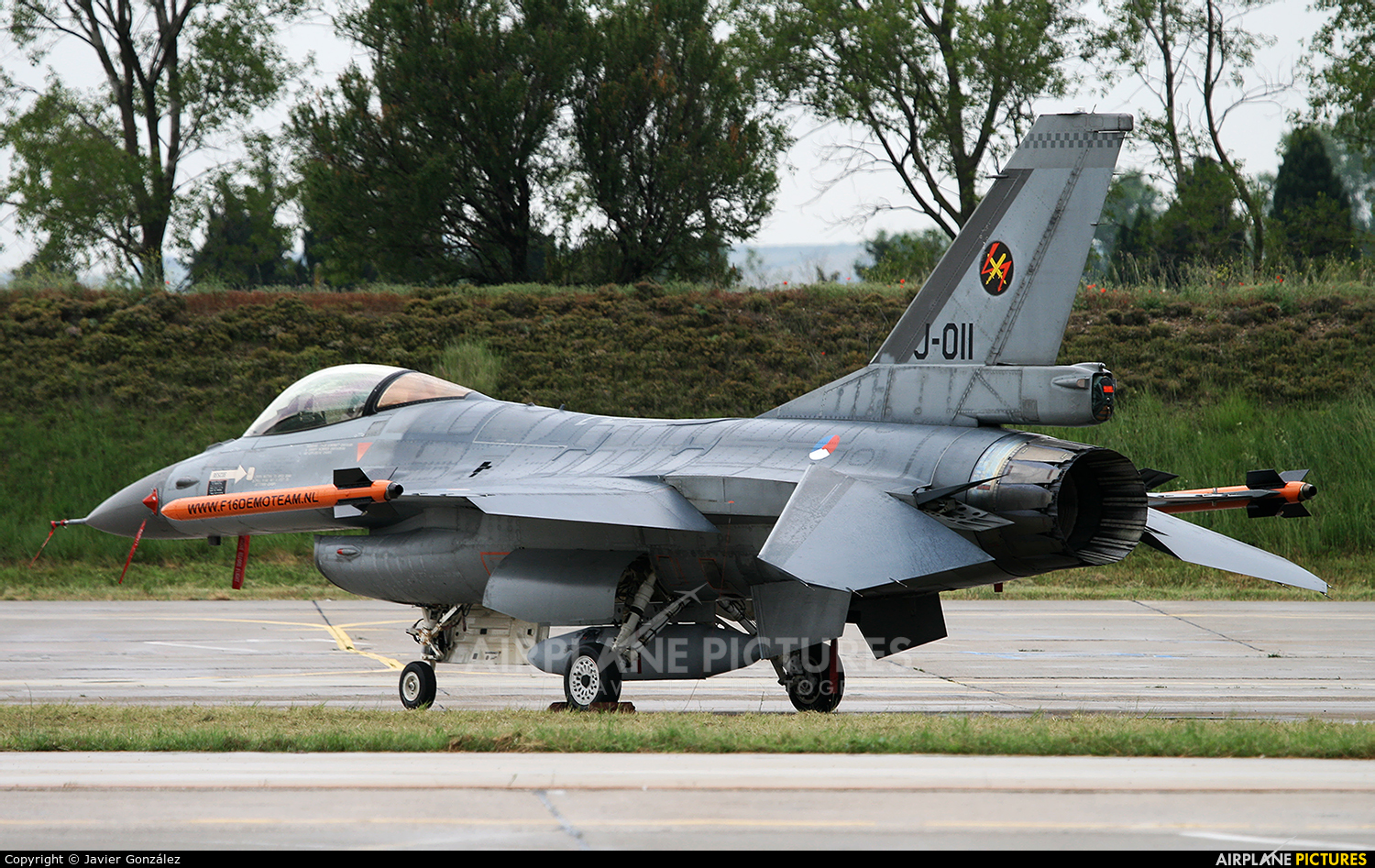 Netherlands - Air Force J-011 aircraft at Orange - Caritat