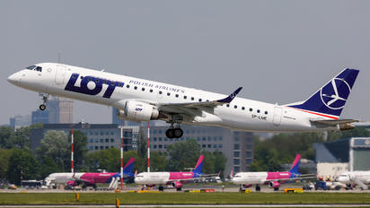 SP-LME - LOT - Polish Airlines Embraer ERJ-195 (190-200)