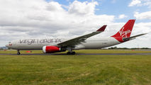 Virgin Atlantic Airbus A330 visited Liverpool title=