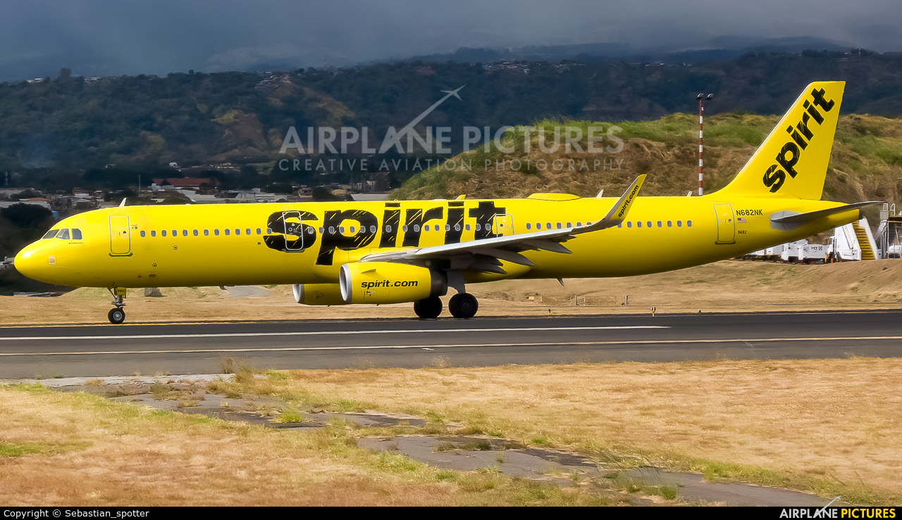 Spirit Airlines N682NK aircraft at San Jose - Juan Santamaría Intl