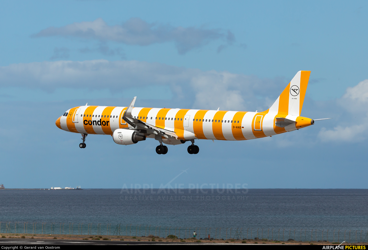 Condor D-AIAD aircraft at Lanzarote - Arrecife