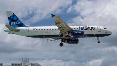 N534JB - JetBlue Airways Airbus A320