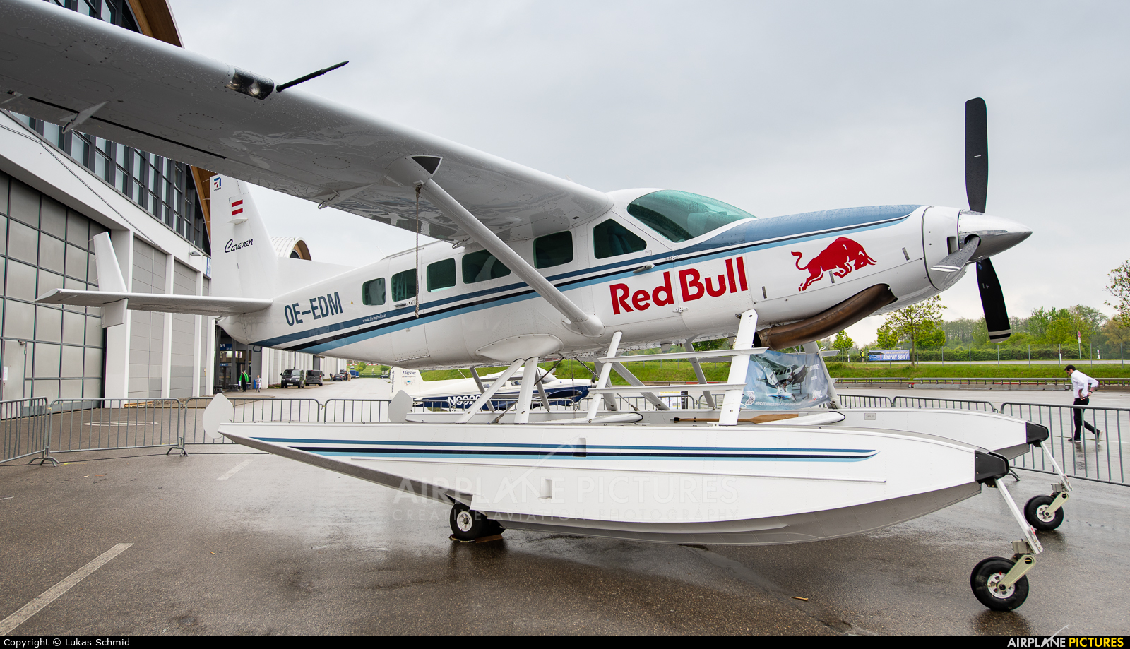 The Flying Bulls OE-EDM aircraft at Friedrichshafen