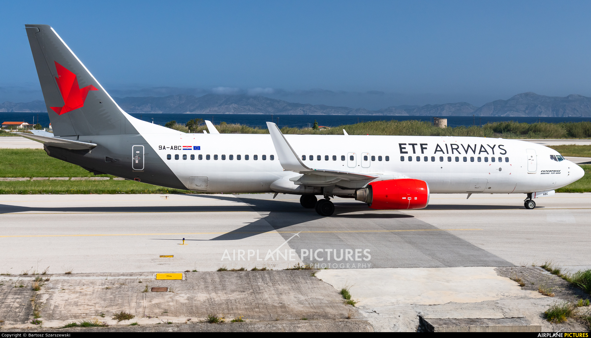 ETF Airways 9A-ABC aircraft at Rhodes - Diagoras