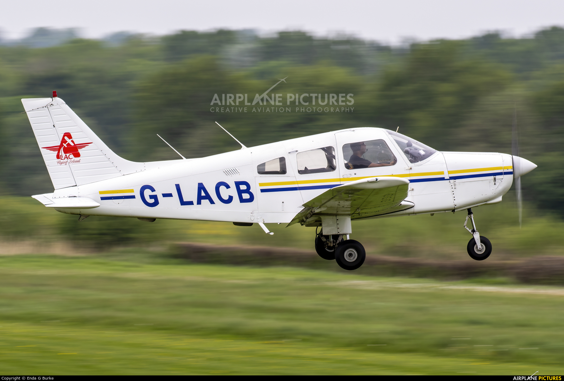Private G-LACB aircraft at Manchester - Barton
