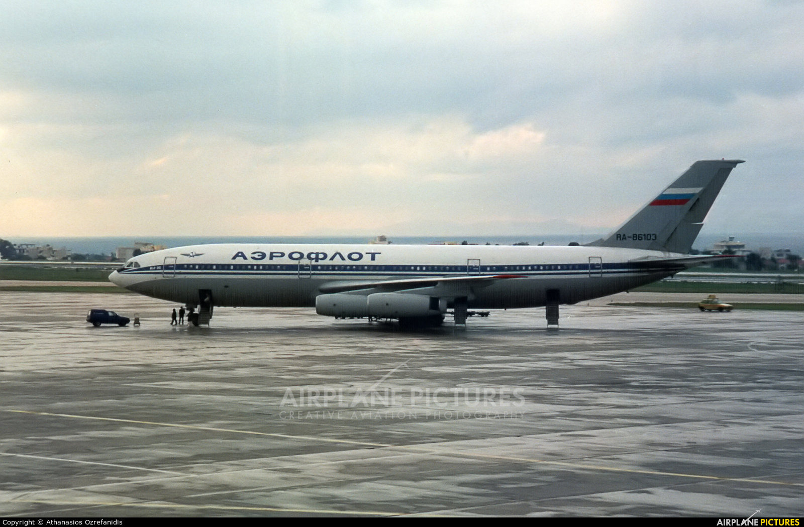 Aeroflot RA-86013 aircraft at Athens - Hellinikon