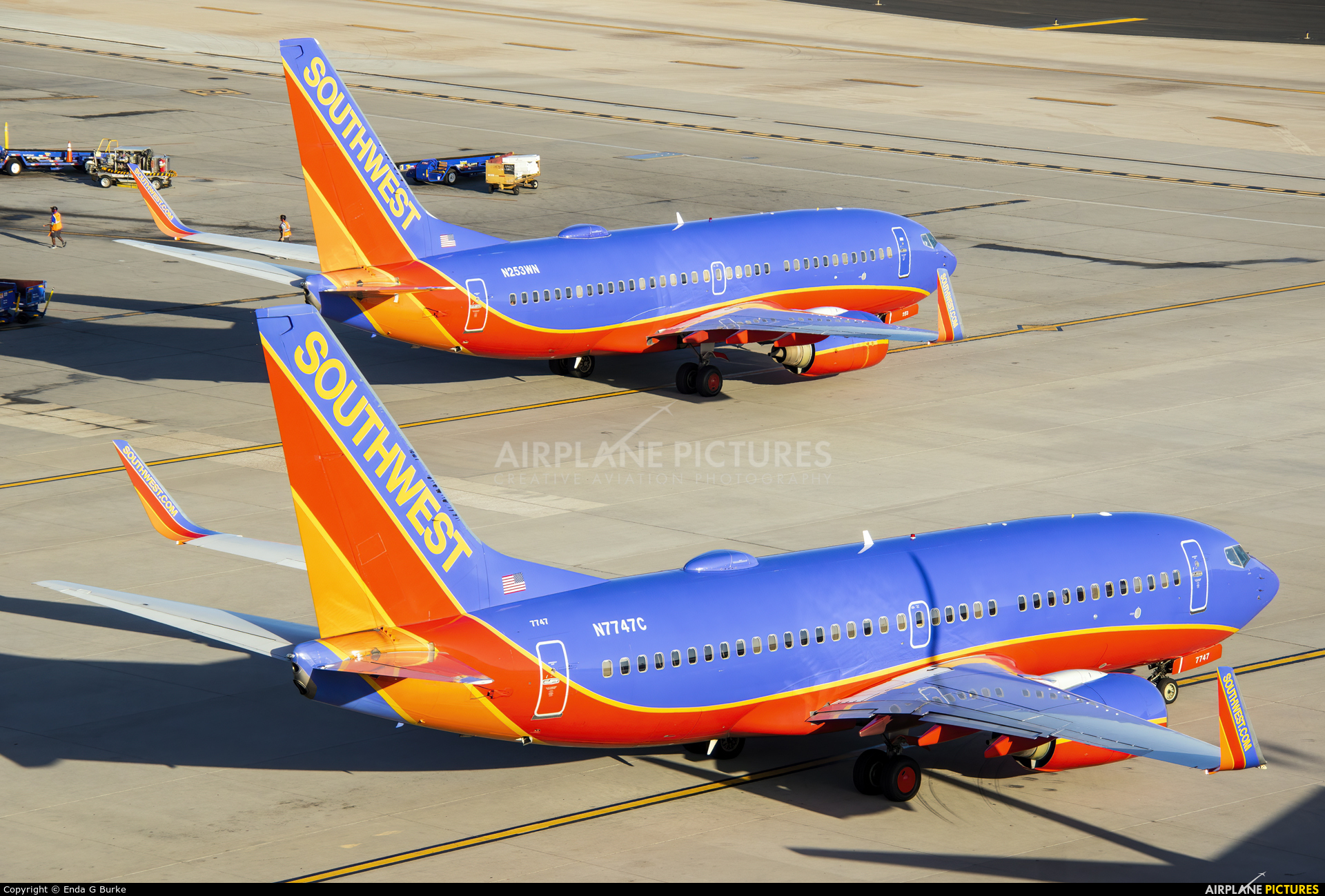 Southwest Airlines N7747C aircraft at Phoenix - Sky Harbor Intl