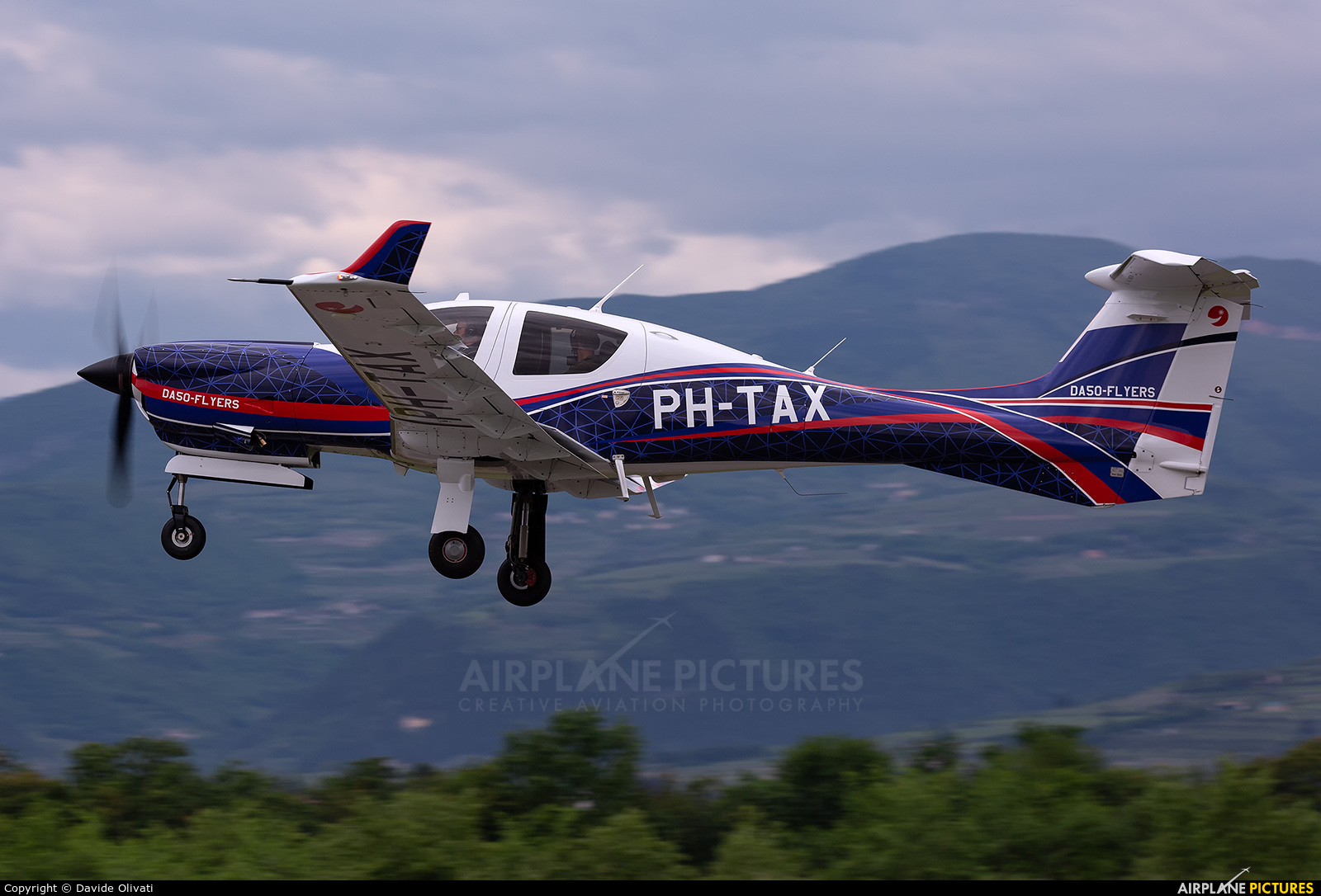 Private PH-TAX aircraft at Verona - Boscomantico