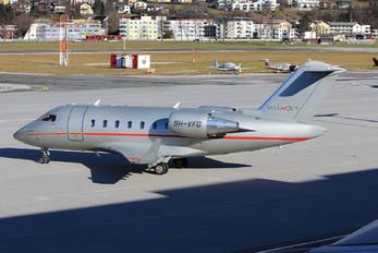9H-VFG - Vistajet Bombardier CL-600-2B16 Challenger 604