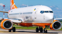 Rare visit of SkyUp Boeing 737 to Katowice title=