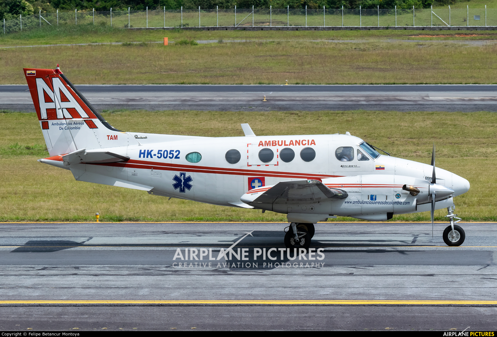 Ambulancias Aereas de Colombia HK-5052 aircraft at Medellin - Jose Maria Cordova Intl