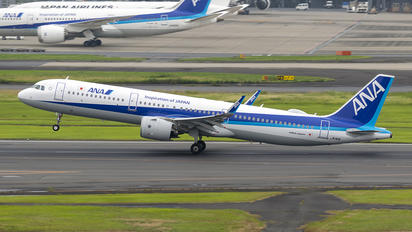 JA141A - ANA - All Nippon Airways Airbus A321 NEO