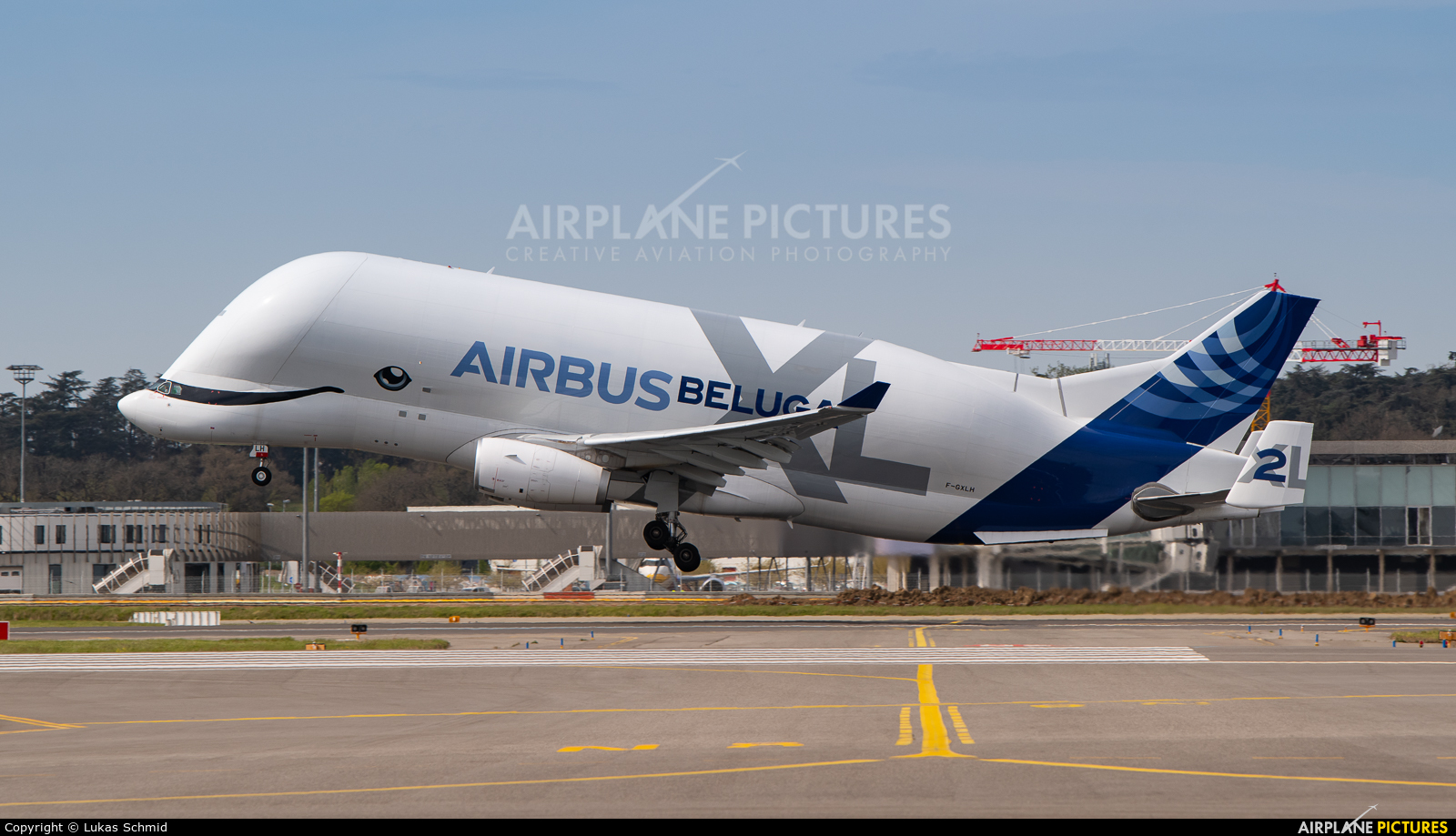 Airbus Transport International F-GXLH aircraft at Toulouse - Blagnac