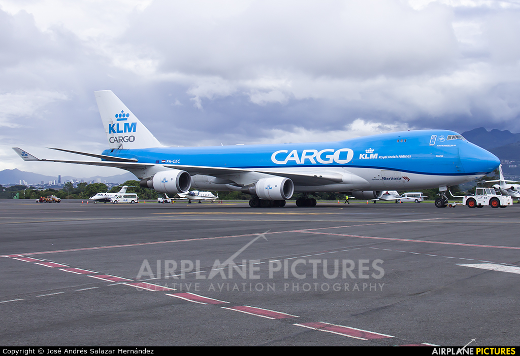 KLM Cargo PH-CKC aircraft at San Jose - Juan Santamaría Intl