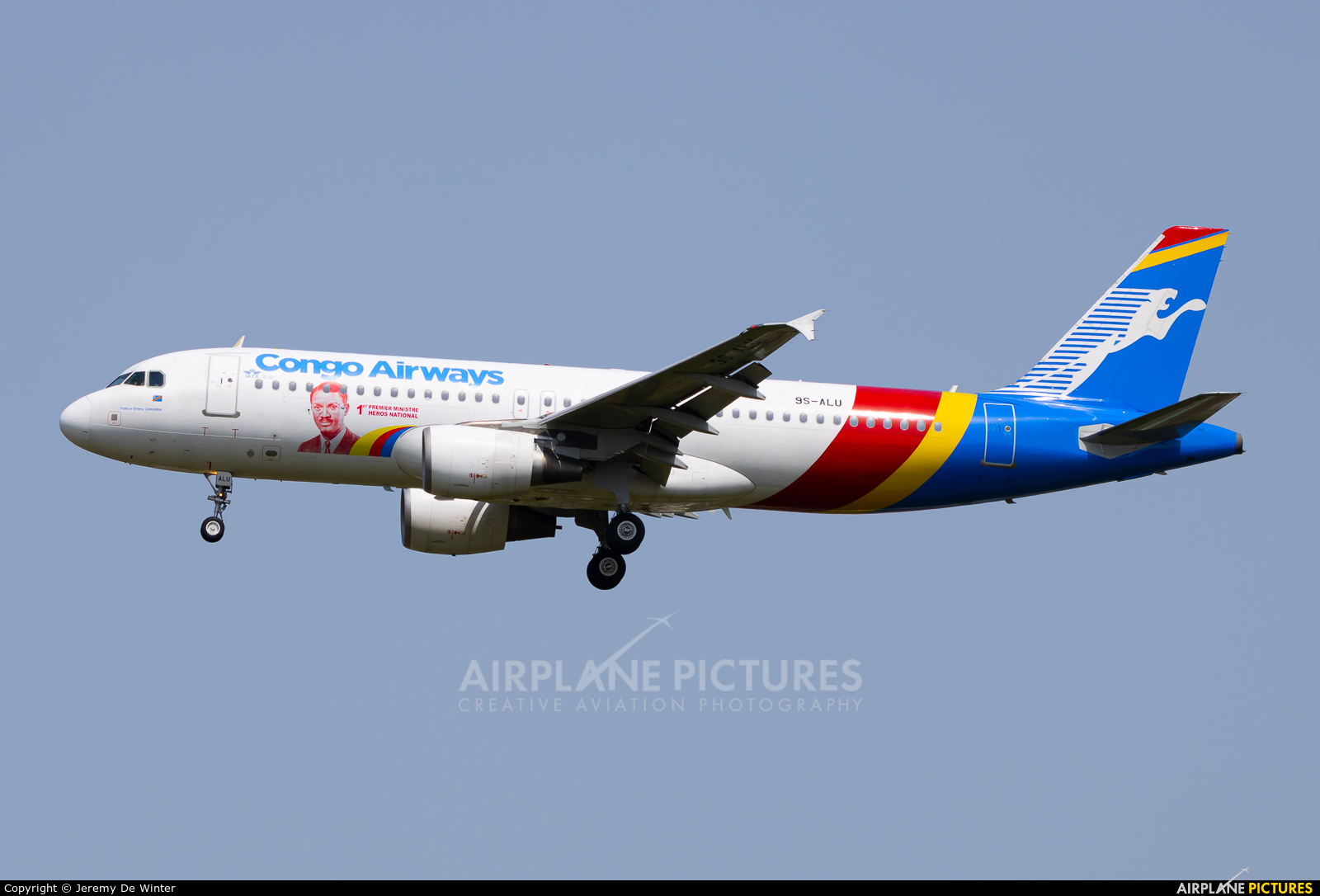 Congo Airways 9S-ALU aircraft at Brussels - Zaventem