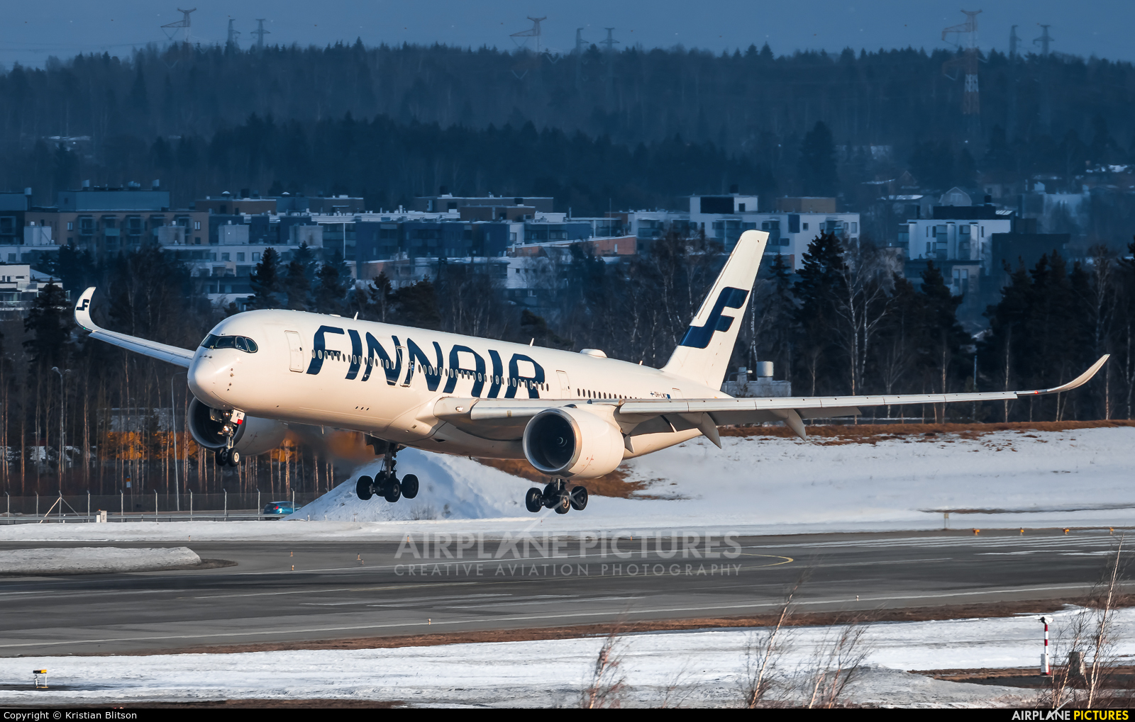 Finnair OH-LWC aircraft at Helsinki - Vantaa