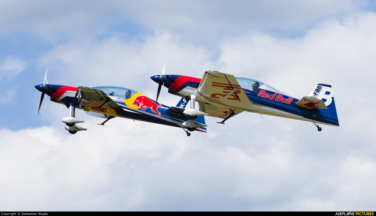 The Flying Bulls : Aerobatics Team OK-FBB aircraft at Leszno - Strzyżewice