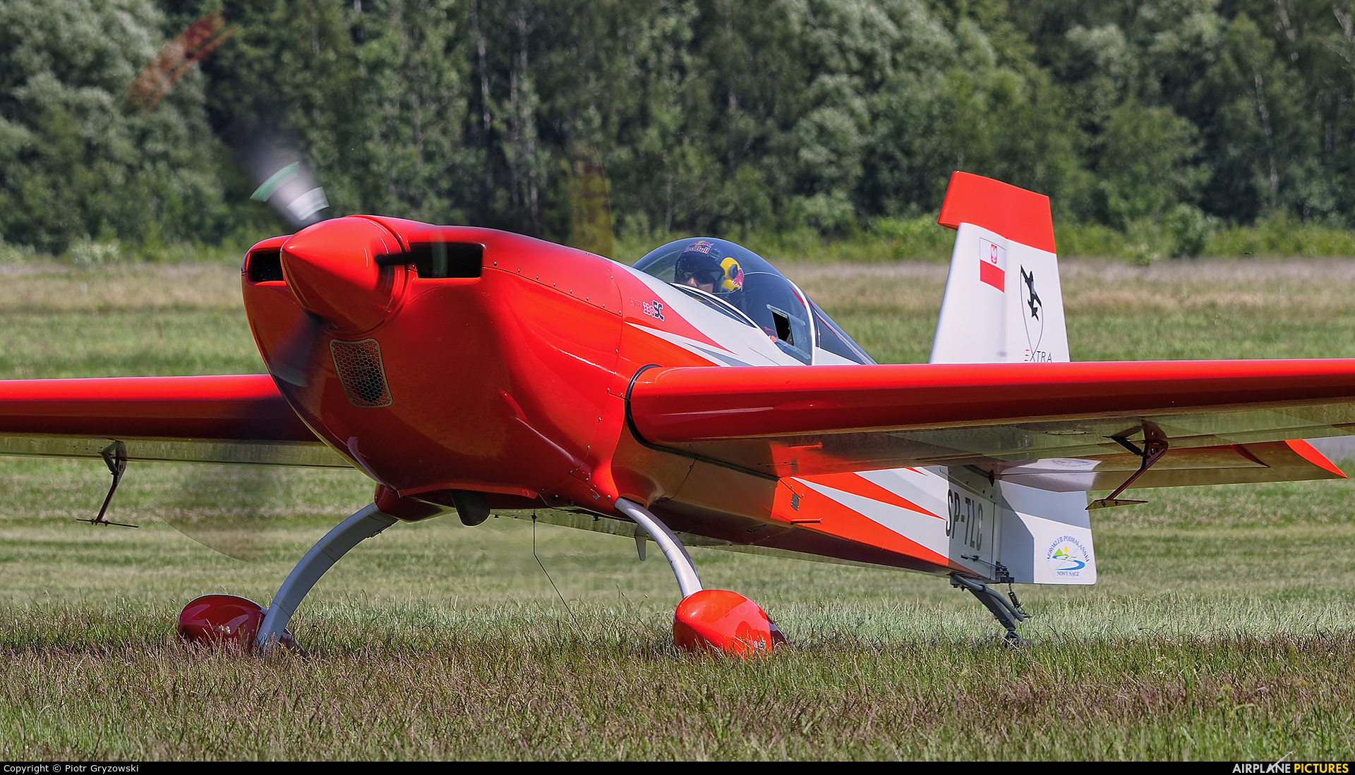 Private SP-TLC aircraft at Katowice Muchowiec