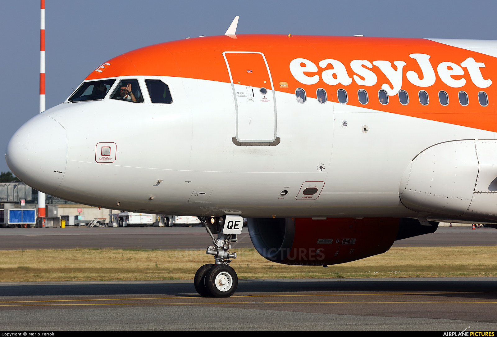 easyJet Europe OE-LQE aircraft at Milan - Malpensa