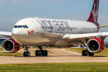 #1 Virgin Atlantic Airbus A330-300 G-VNYC taken by Bradley Caslin 