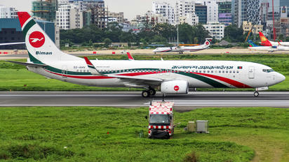 S2-AHV - Biman Bangladesh Boeing 737-800