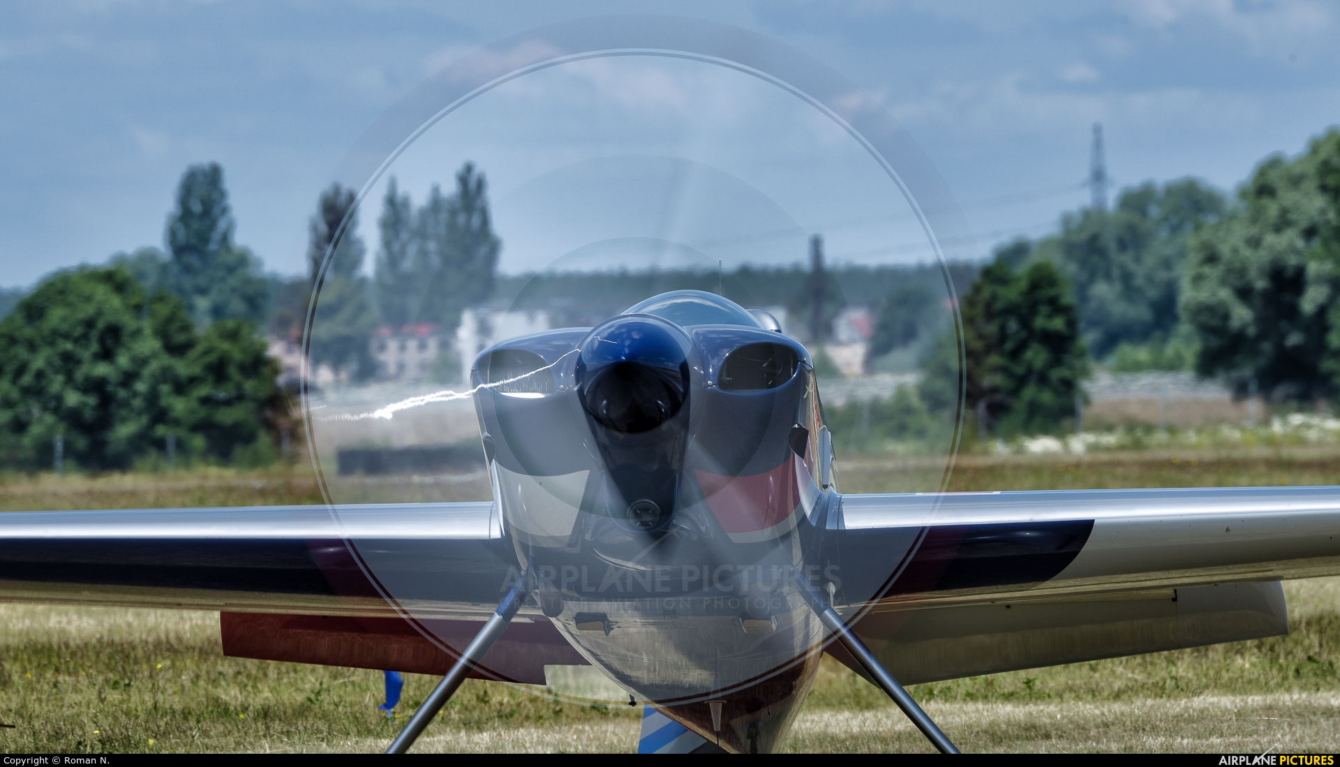 The Flying Bulls : Aerobatics Team OK-FBA aircraft at Leszno - Strzyżewice