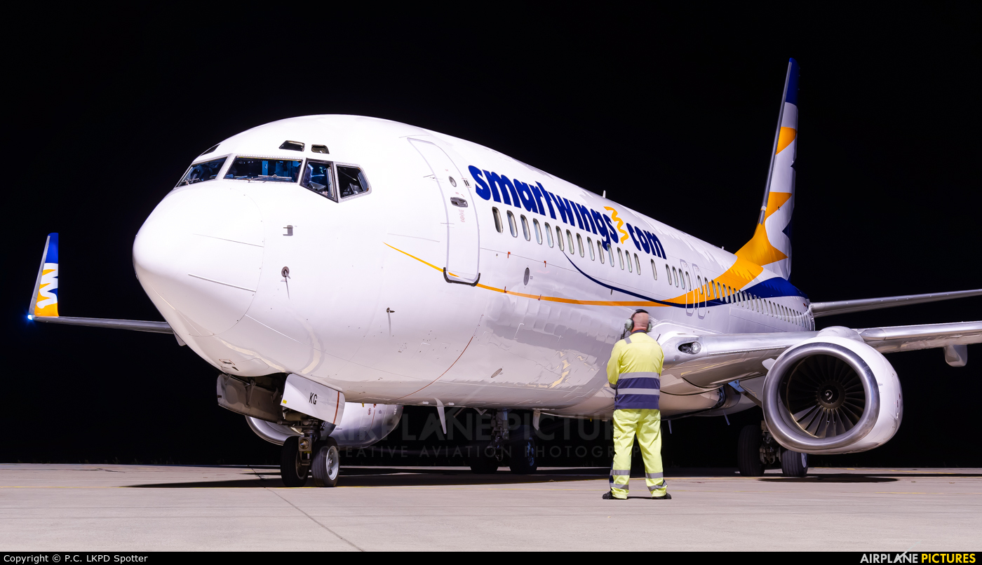 SmartWings HA-LKG aircraft at Pardubice