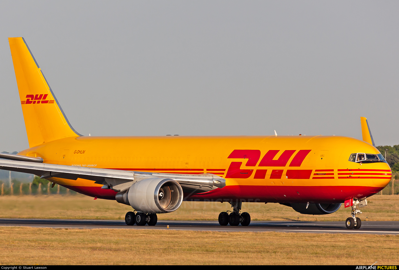 DHL Cargo G-DHLM aircraft at East Midlands