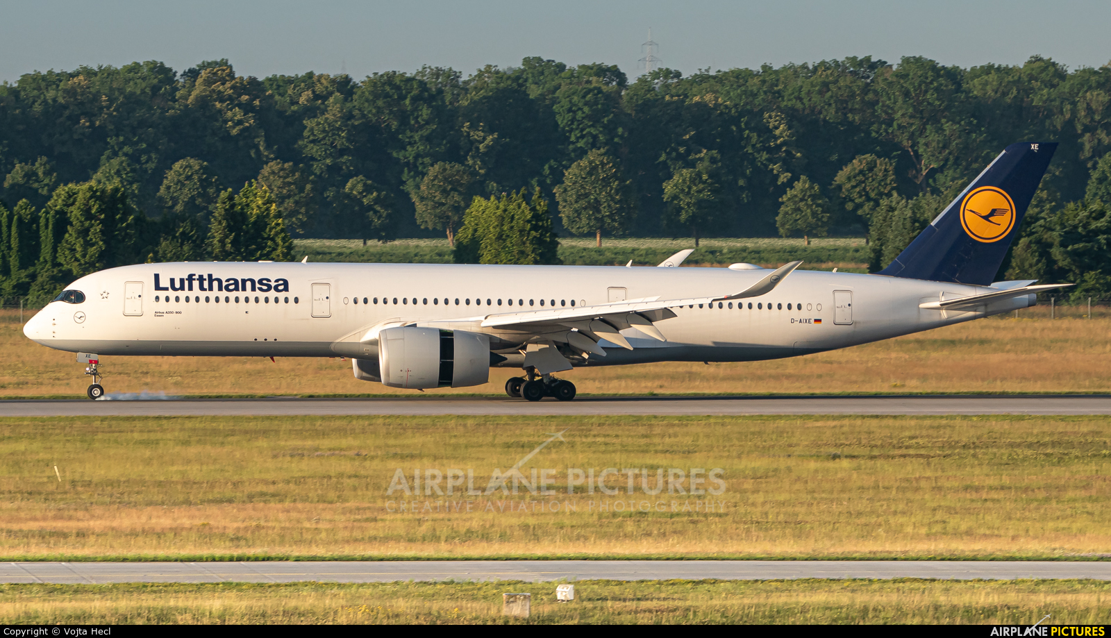 Lufthansa D-AIXE aircraft at Munich