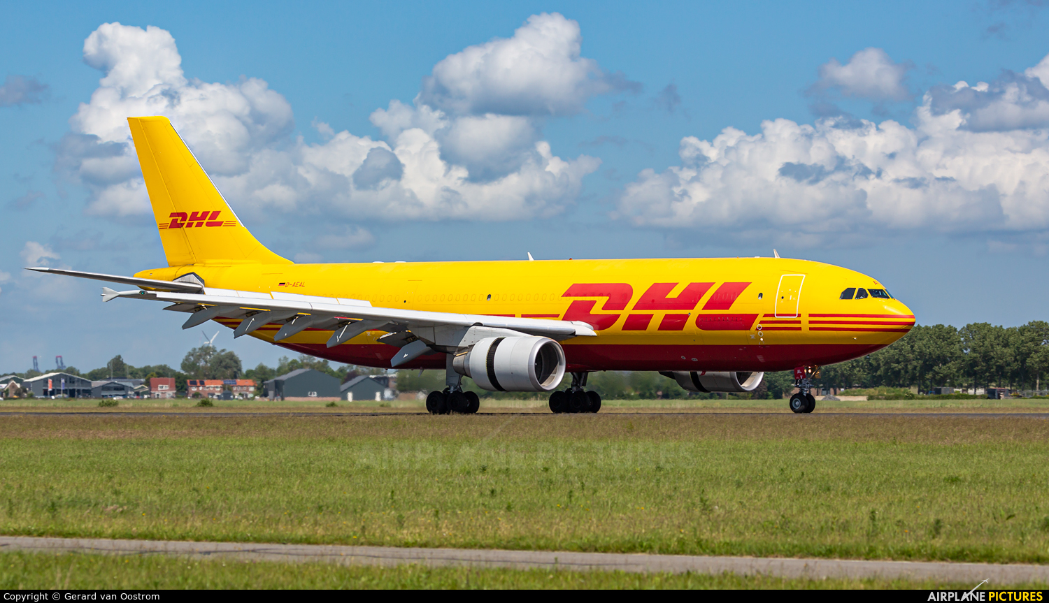 DHL Cargo D-AEAL aircraft at Amsterdam - Schiphol