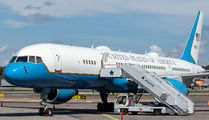 USAF Boeing C-32 visited Helsinki title=