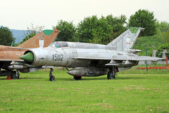 1502 - Slovakia -  Air Force Mikoyan-Gurevich MiG-21R