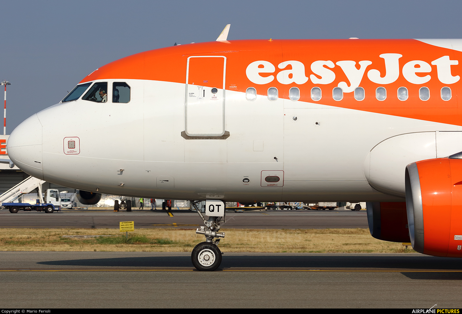 easyJet Europe OE-LQT aircraft at Milan - Malpensa