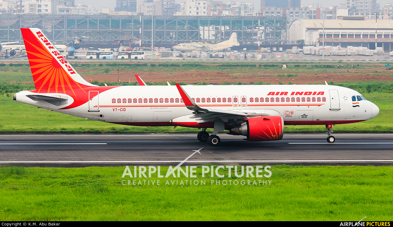 Air India VT-CID aircraft at Dhaka - Hazrat Shahjala Intl