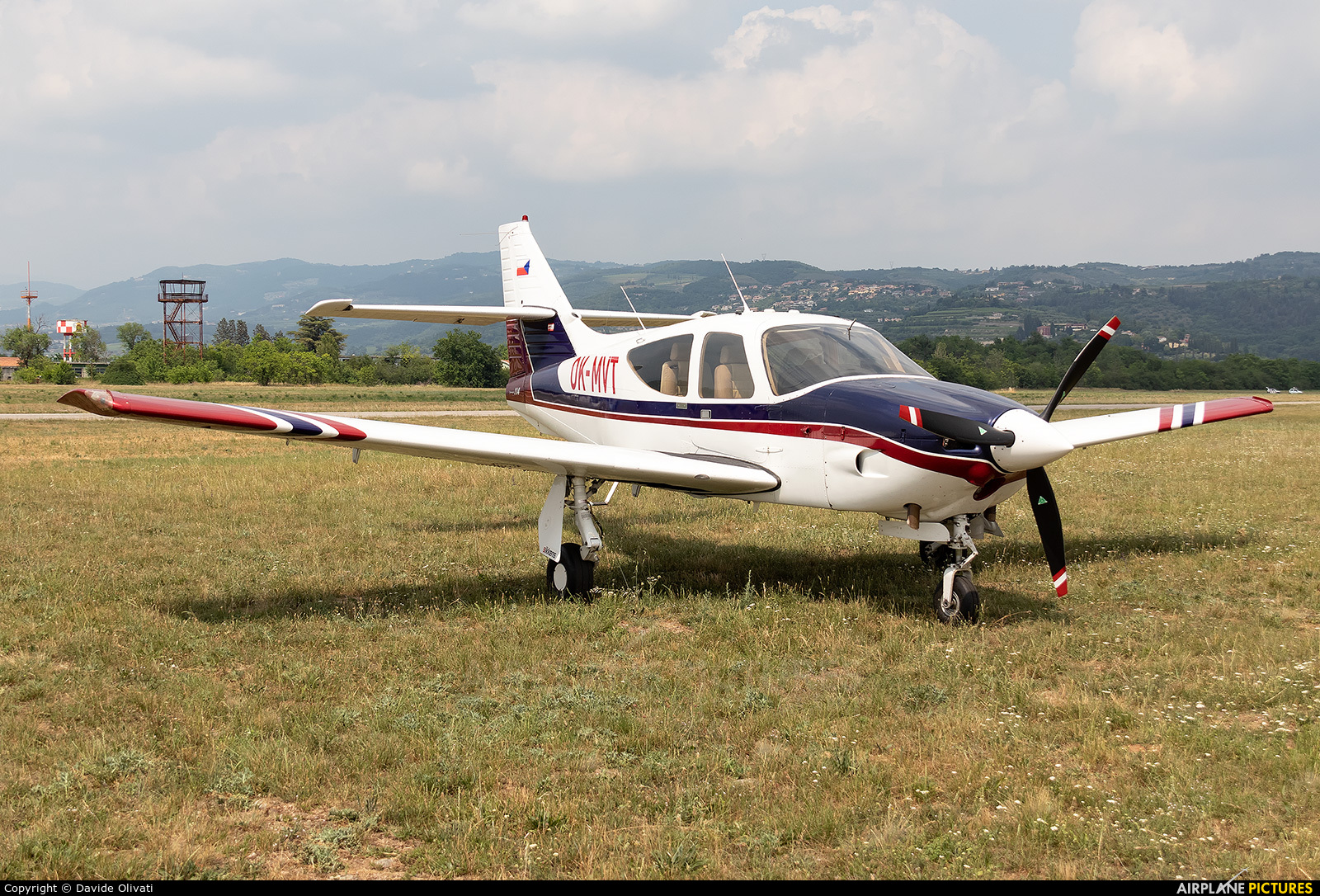 Private OK-MVT aircraft at Verona - Boscomantico