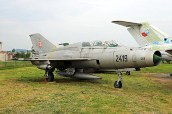 2419 - Slovakia -  Air Force Mikoyan-Gurevich MiG-21U