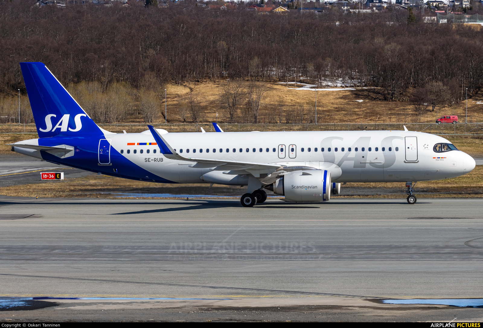 SAS - Scandinavian Airlines SE-RUB aircraft at Tromsø