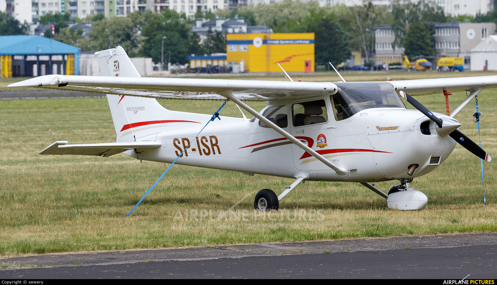 Private SP-ISR aircraft at Warsaw - Babice