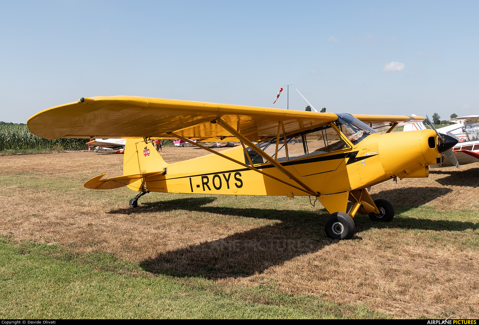 Private I-ROYS aircraft at Bagnoli di Sopra