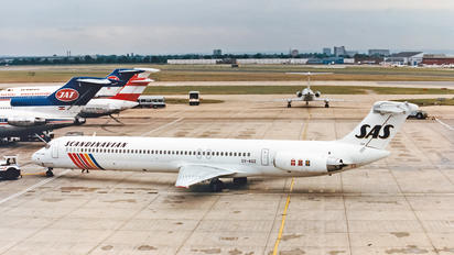 OY-KGZ - SAS - Scandinavian Airlines McDonnell Douglas MD-81