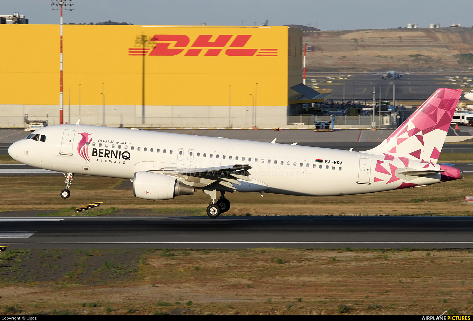 Berniq Airways 5A-BRA aircraft at İstanbul New Airport