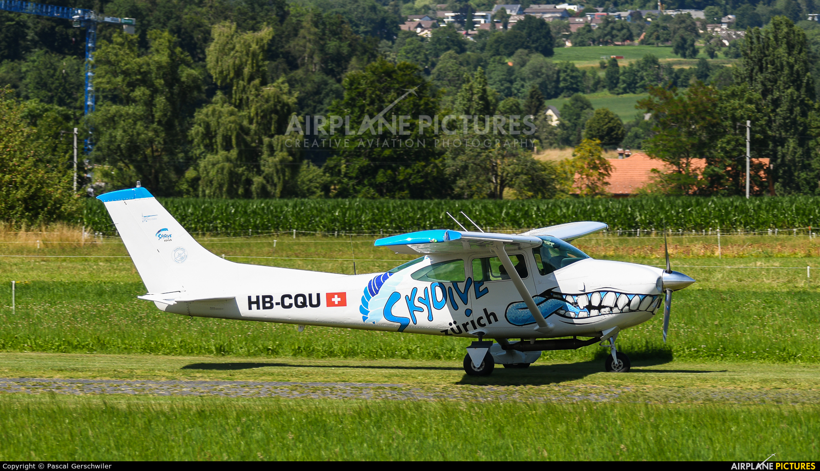 Private HB-CQU aircraft at Off Airport - Switzerland