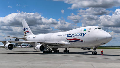 4K-BCR - Silk Way West Airlines Boeing 747-400BCF, SF, BDSF