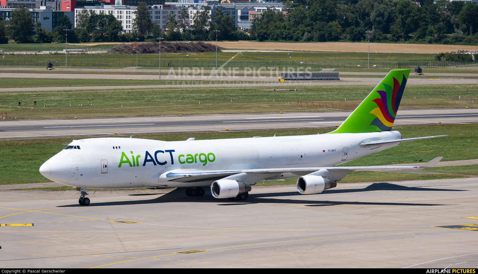 ACT Airlines TC-MCT aircraft at Zurich