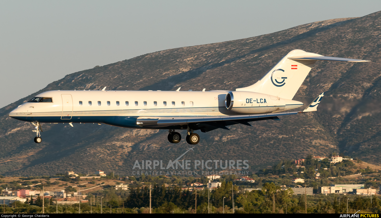 Avcon Jet OE-LCA aircraft at Athens - Eleftherios Venizelos