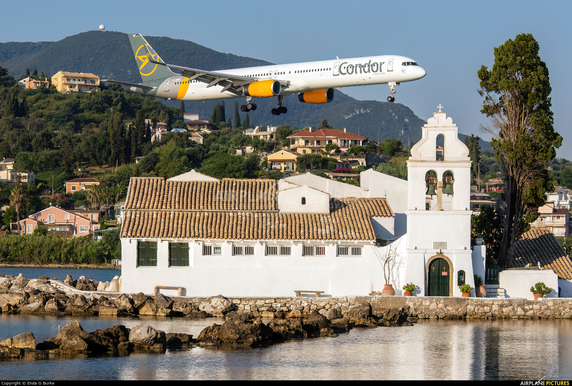 Condor D-ABOF aircraft at Corfu - Ioannis Kapodistrias