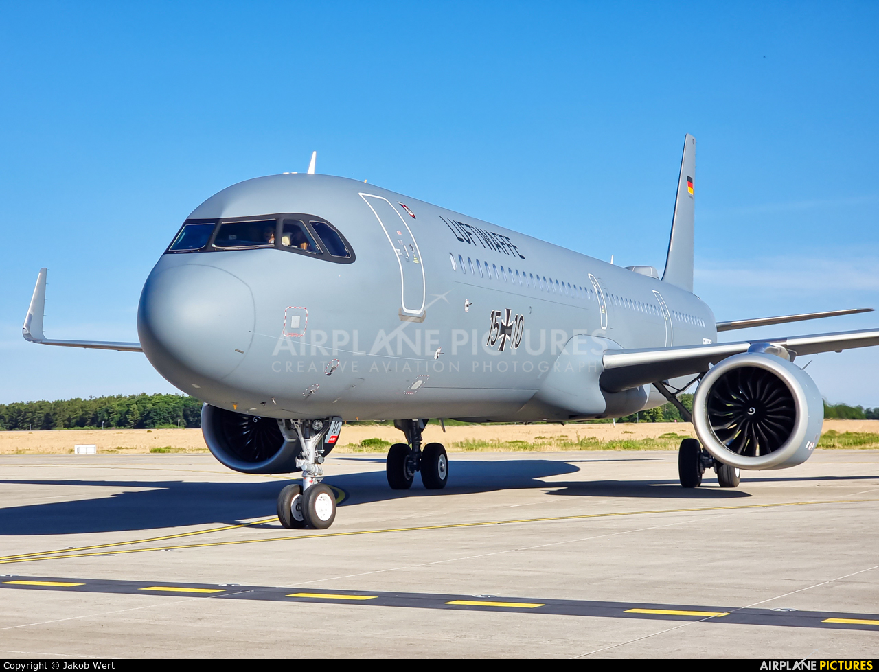 Germany - Air Force 15+10 aircraft at Berlin - Brandenburg