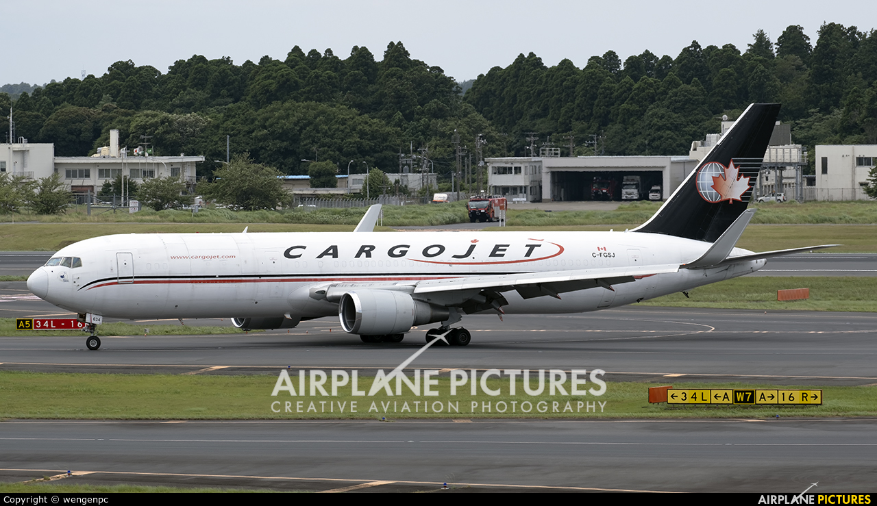 Cargojet Airways C-FGSJ aircraft at Tokyo - Narita Intl