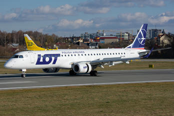 SP-LNL - LOT - Polish Airlines Embraer ERJ-195 (190-200)